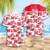Nebraska Cornhuskers Hawaii Shirt, NCAA Hawaiian Shirt
