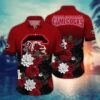 South Carolina Gamecocks Flower Hawaii Shirt For Fans, Summer Football Shirts, NCAA Hawaiian Shirt
