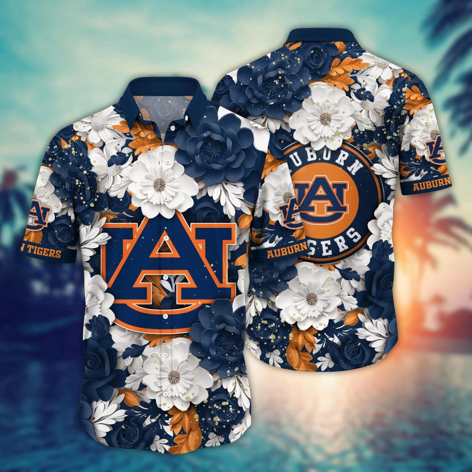 Auburn Tigers NCAA Hawaiian Shirt 1