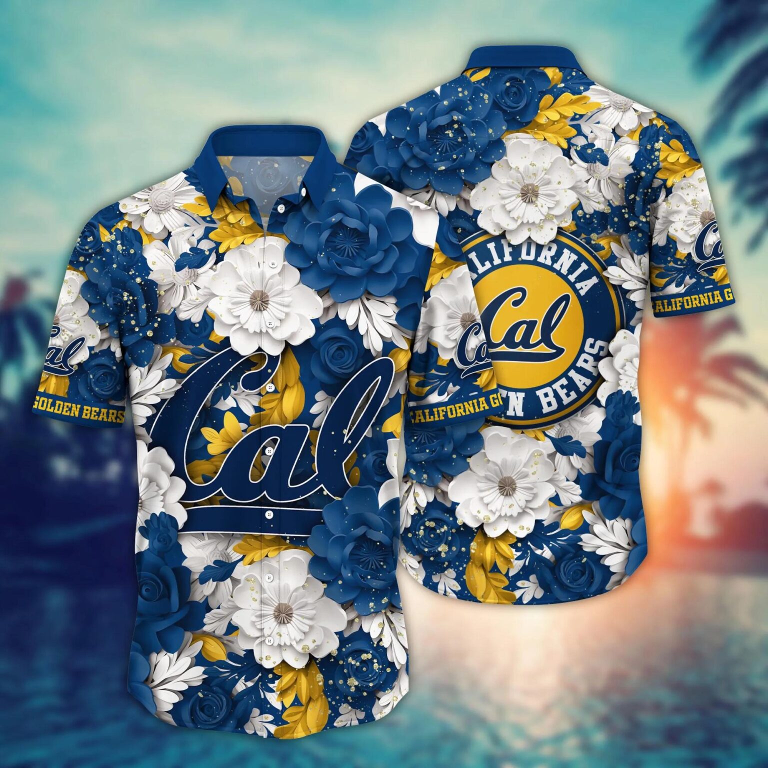 California Golden Bears NCAA Hawaiian Shirt 1 1