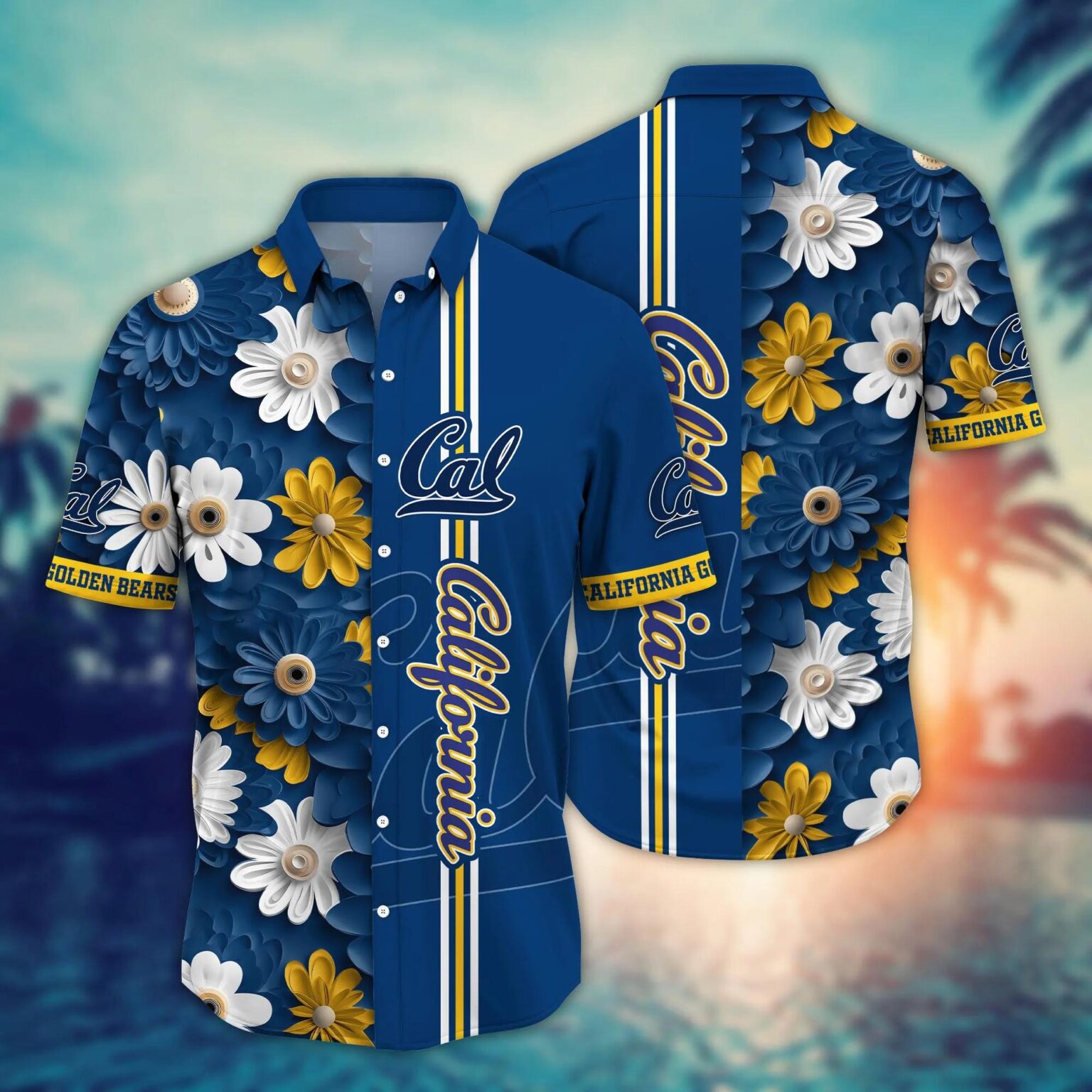 California Golden Bears NCAA Hawaiian Shirt 2 1