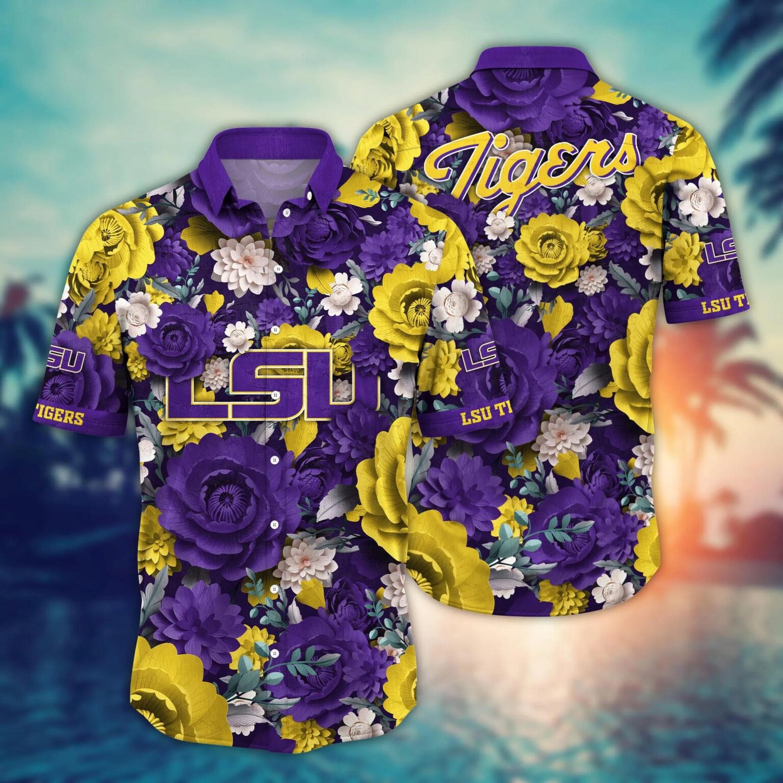 LSU Tigers NCAA Hawaiian Shirt 4 1