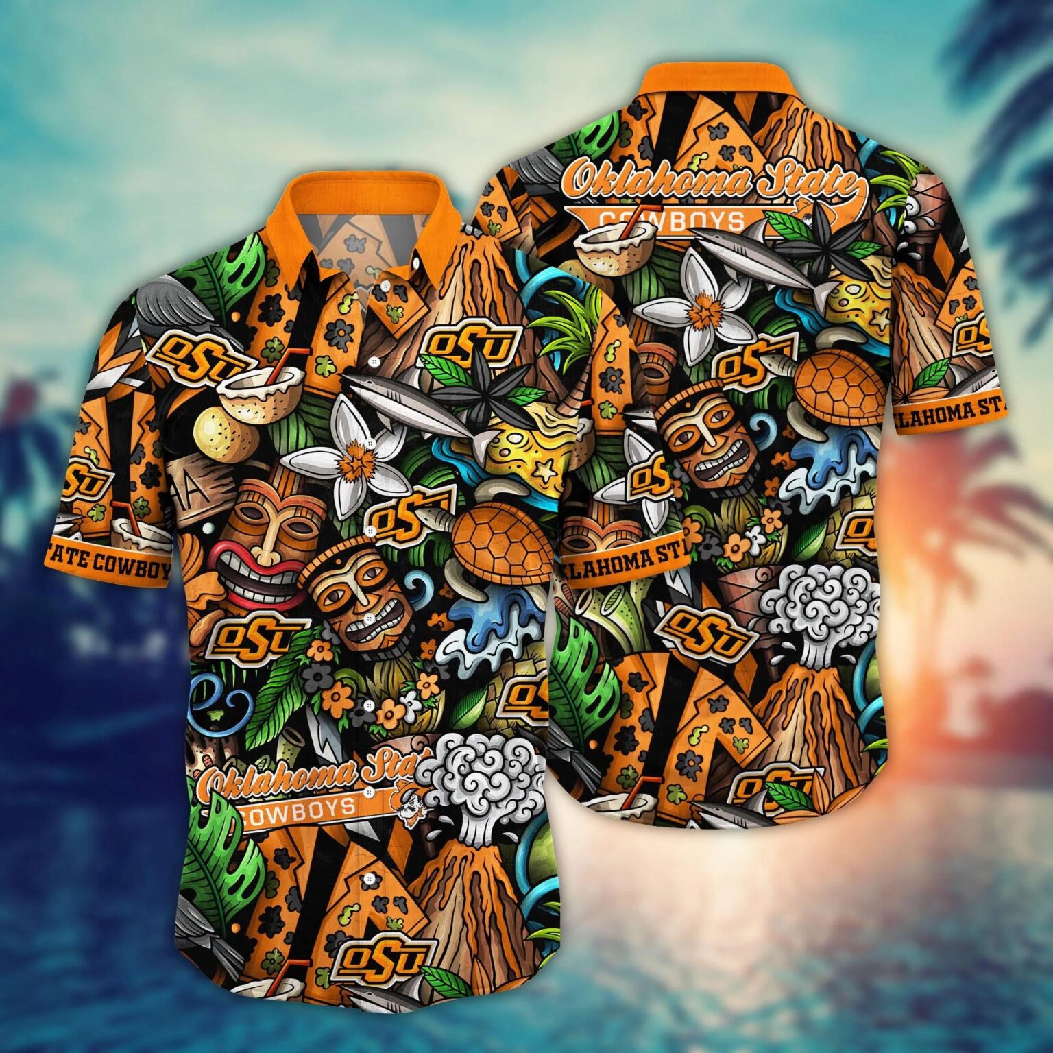 Oklahoma State Cowboys NCAA Hawaiian Shirt 1 1