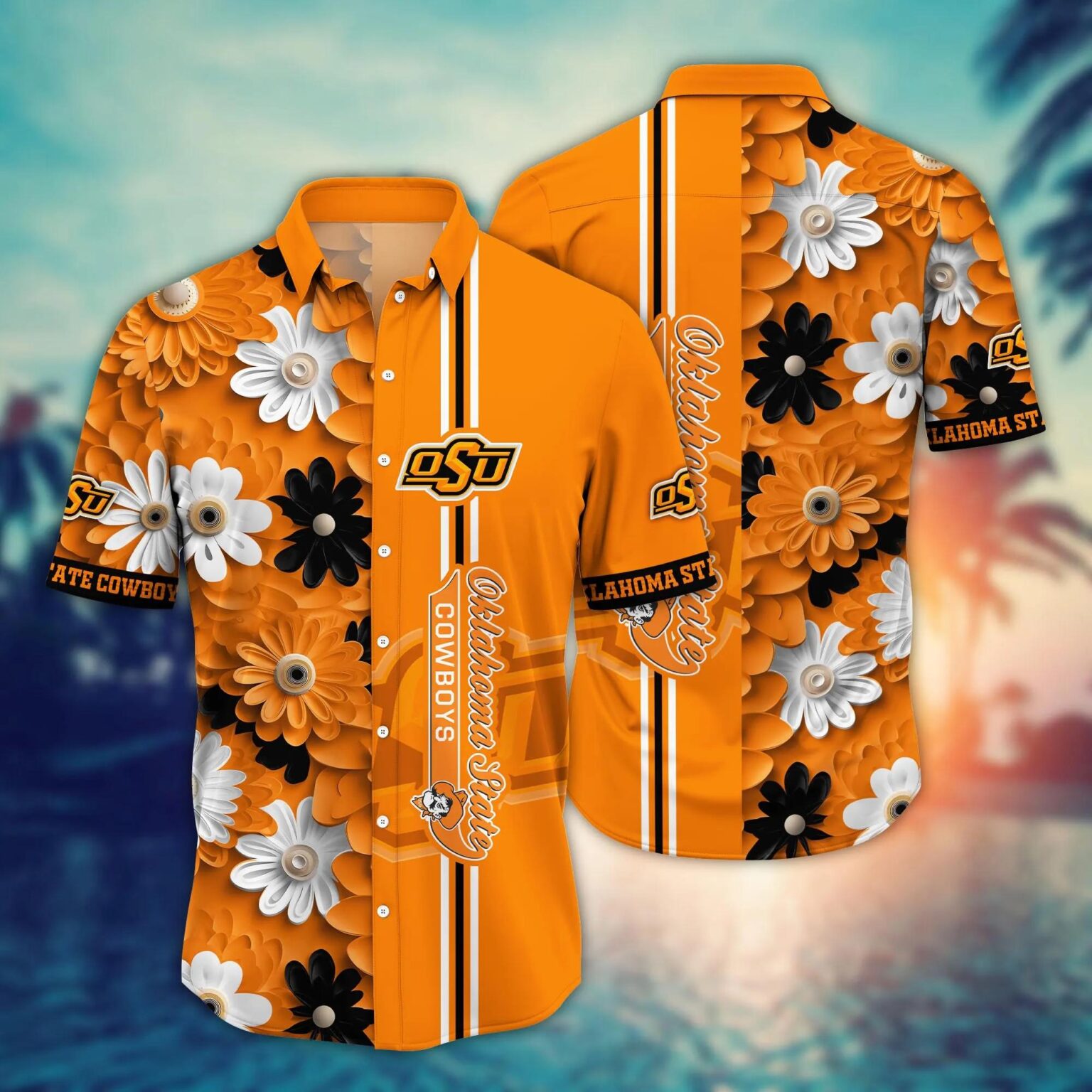 Oklahoma State Cowboys NCAA Hawaiian Shirt 2 1