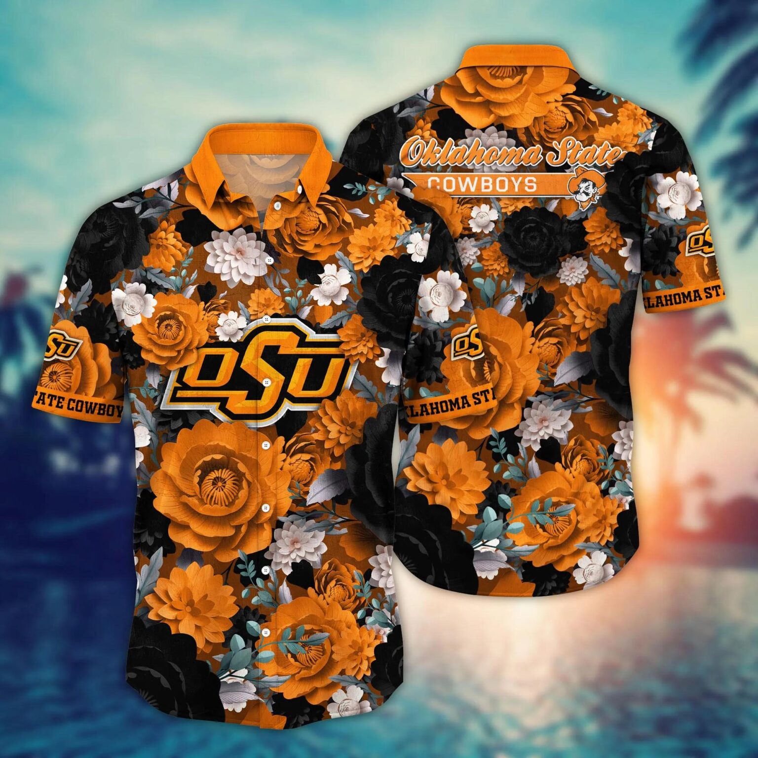 Oklahoma State Cowboys NCAA Hawaiian Shirt 3 1