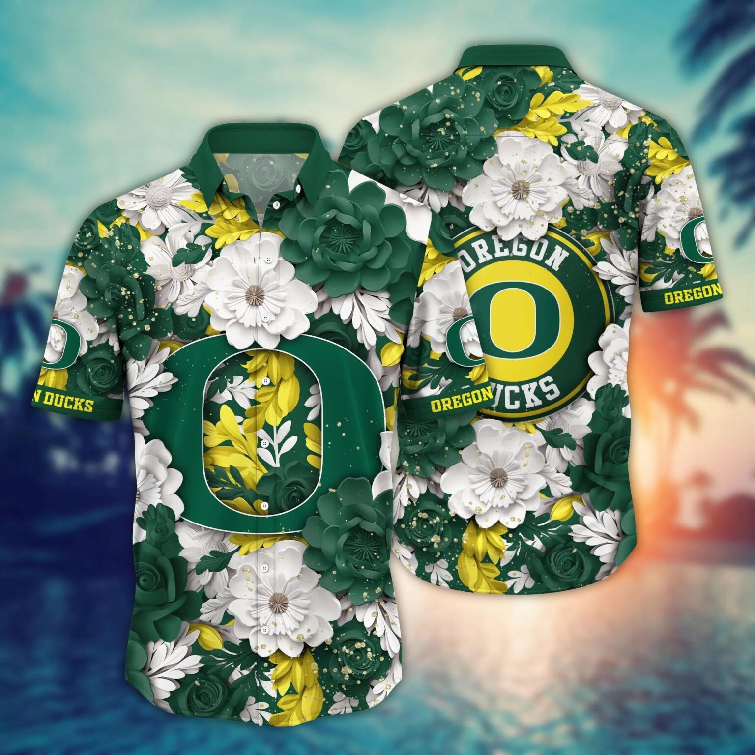 Oregon Ducks NCAA Hawaiian Shirt 4