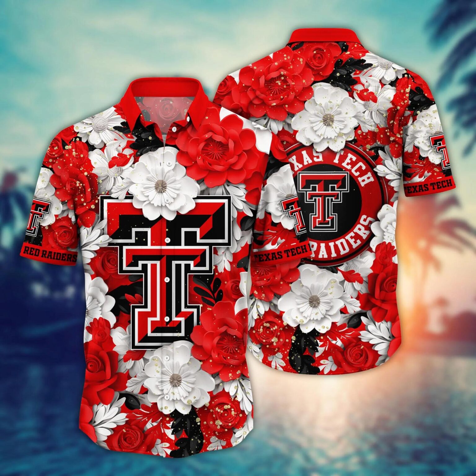 Texas Tech Red Raiders NCAA Hawaiian Shirt 4