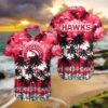 Atlanta Hawks Aloha Shirt, NBA Hawaiian Shirt