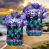 Charlotte Hornets Aloha Shirt, NBA Hawaiian Shirt