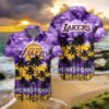 Los Angeles Lakers Aloha Shirt, NBA Hawaiian Shirt
