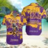 Los Angeles Lakers Personalized Hawaiian Shirt – Custom Name, NBA Hawaiian Shirt