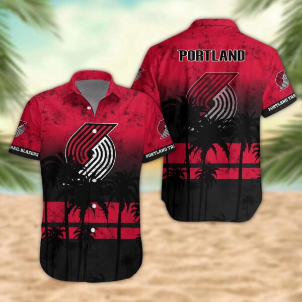 Portland Trail Blazers Hawaiian Shirt Trending Summer, NBA Hawaiian Shirt