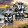 San Antonio Spurs Aloha Shirt, NBA Hawaiian Shirt