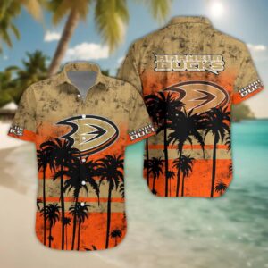 Anaheim Ducks Hawaii Shirt, NHL Hawaiian Shirt