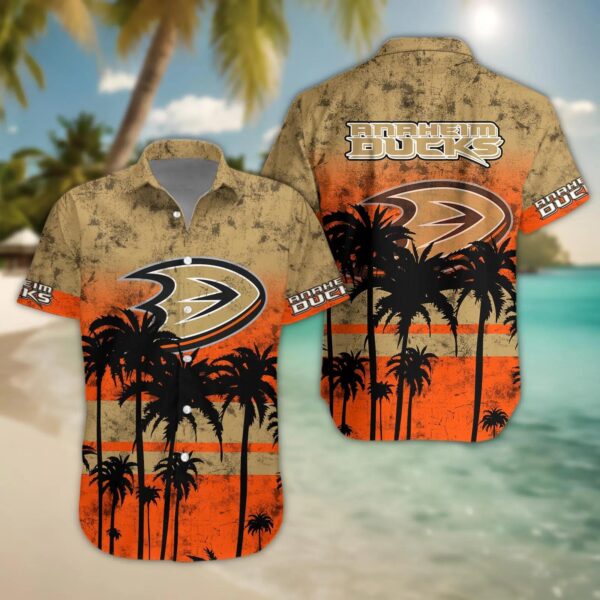 Anaheim Ducks Hawaii Shirt, NHL Hawaiian Shirt