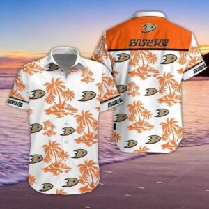Anaheim Ducks Hawaiian Shirt 4, NHL Hawaiian Shirt