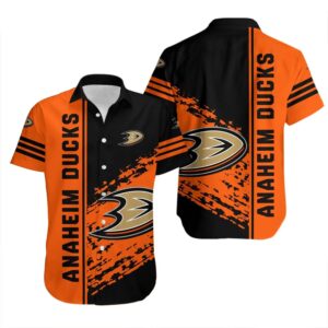 Anaheim Ducks Hawaiian Shirt Quarter Style – NHL, NHL Hawaiian Shirt