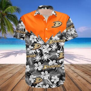Anaheim Ducks NHL Hawaiian Shirt, NHL Hawaiian Shirt