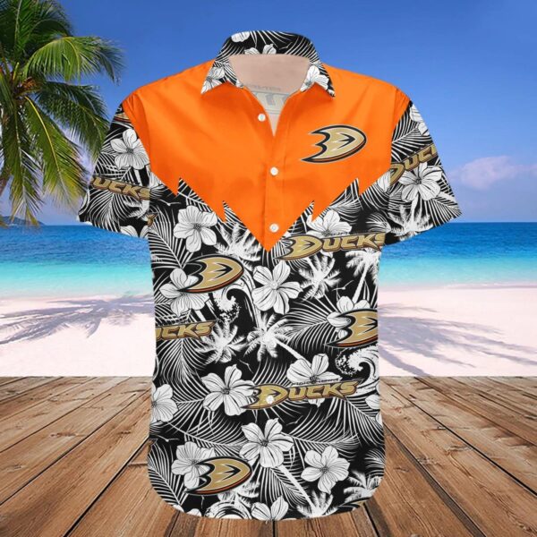 Anaheim Ducks NHL Hawaiian Shirt, NHL Hawaiian Shirt
