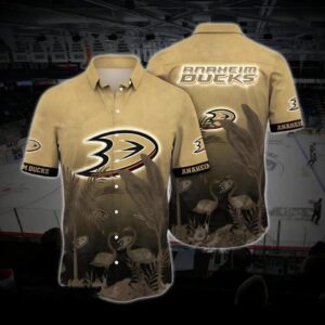 Anaheim Hockey Hawaiian Shirt, Ducks Hawaiian Shirt, Ice Hockey Hawaiian Shirt 19, NHL Hawaiian Shirt