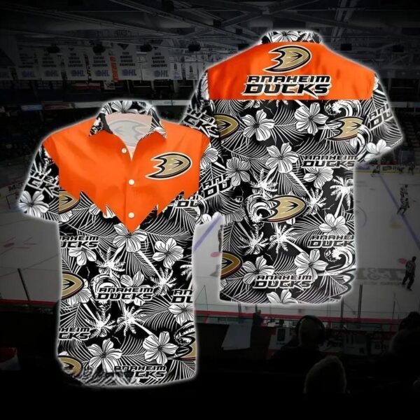 Anaheim Hockey Hawaiian Shirt, Ducks Hawaiian Shirt, Ice Hockey Hawaiian Shirt 21, NHL Hawaiian Shirt