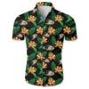 Unisex Anaheim Ducks Hawaiian Shirt Floral Button Up, NHL Hawaiian Shirt