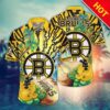 Boston Bruins Aloha Island Hawaii Shirt, NHL Hawaiian Shirt