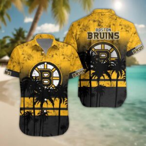 Boston Bruins Hawaii Shirt, NHL Hawaiian Shirt