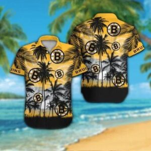 Boston Bruins Hawaiian Shirt 1, NHL Hawaiian Shirt