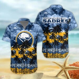 Buffalo Sabres Hawaiian Shirt 2, NHL Hawaiian Shirt
