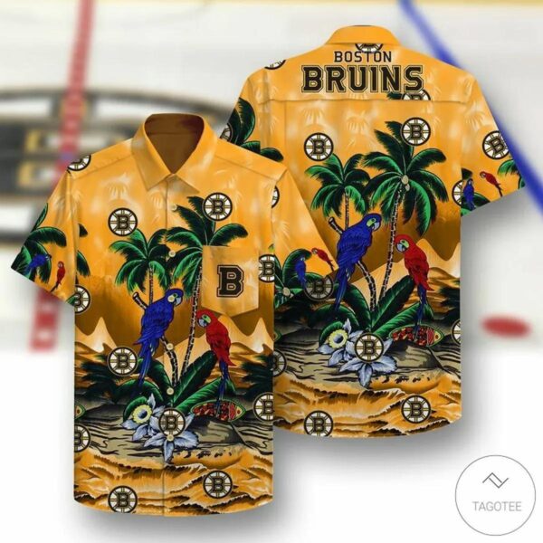 Boston Bruins Hawaiian Shirt 3, NHL Hawaiian Shirt