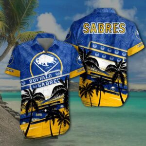 NHL Buffalo Sabres Hawaiian Shirt, NHL Hawaiian Shirt