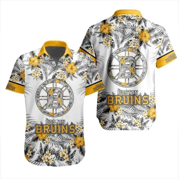Nhl Boston Bruins Hawaiian Shirt, NHL Hawaiian Shirt
