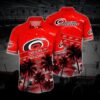 Carolina Hockey Custom Hawaiian Shirt, Hurricanes Custom Hawaiian Shirt, Custom Ice Hockey Hawaiian Shirt 2, NHL Hawaiian Shirt