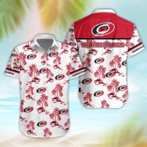 Carolina Hurricanes Aloha Shirt, NHL Hawaiian Shirt