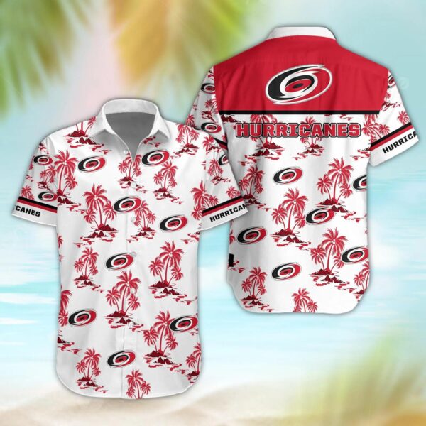 Carolina Hurricanes Aloha Shirt, NHL Hawaiian Shirt