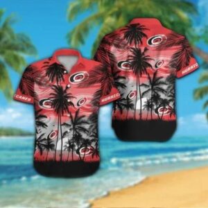 Carolina Hurricanes Hawaiian Shirt 1, NHL Hawaiian Shirt