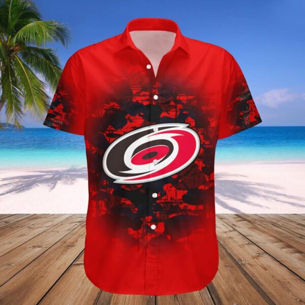 Carolina Hurricanes Hawaiian Shirt Camouflage Vintage – NHL, NHL Hawaiian Shirt