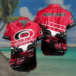 Nhl Carolina Hurricanes Hawaiian Shirt, NHL Hawaiian Shirt