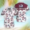 Colorado Avalanche Aloha Shirt, NHL Hawaiian Shirt