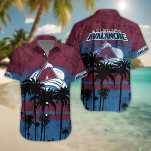 Colorado Avalanche Hawaii Shirt, NHL Hawaiian Shirt