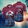 Colorado Avalanche NHL Hawaiian Shirt Barbecuestime Aloha Shirt, NHL Hawaiian Shirt