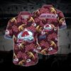 Colorado Hockey Hawaiian Shirt, Avalanche Hawaiian Shirt, Ice Hockey Hawaiian Shirt 3, NHL Hawaiian Shirt