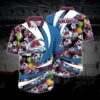 Colorado Hockey Hawaiian Shirt, Avalanche Hawaiian Shirt, Ice Hockey Hawaiian Shirt 8, NHL Hawaiian Shirt