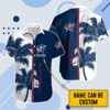 Columbus Blue Jackets Custom Name Hawaii Shirt, NHL Hawaiian Shirt