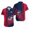 Columbus Blue Jackets Hawaiian Shirt Quarter Style – NHL, NHL Hawaiian Shirt