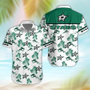 Dallas Stars Aloha Shirt, NHL Hawaiian Shirt