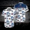 Columbus Hockey Hawaiian Shirt, Blue Jackets Hawaiian Shirt, Ice Hockey Hawaiian Shirt 12, NHL Hawaiian Shirt