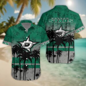 Dallas Stars Hawaii Shirt, NHL Hawaiian Shirt