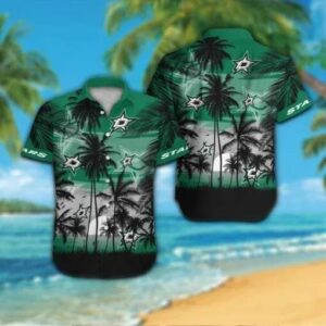 Dallas Stars Hawaiian Shirt, NHL Hawaiian Shirt